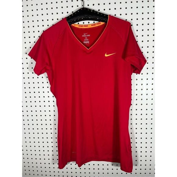Nike Pro V neck top size XL - Picture 1 of 5